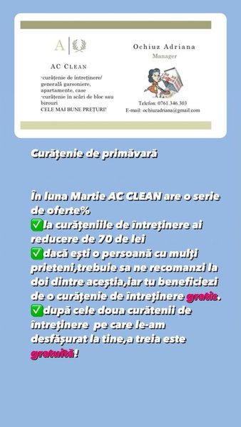 AC Clean - Servicii curatenie