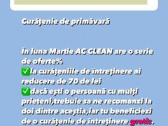 AC Clean - Servicii curatenie